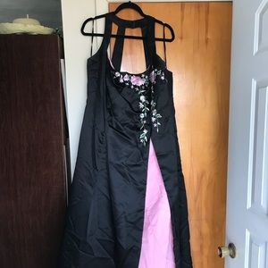 Floor length formal gown